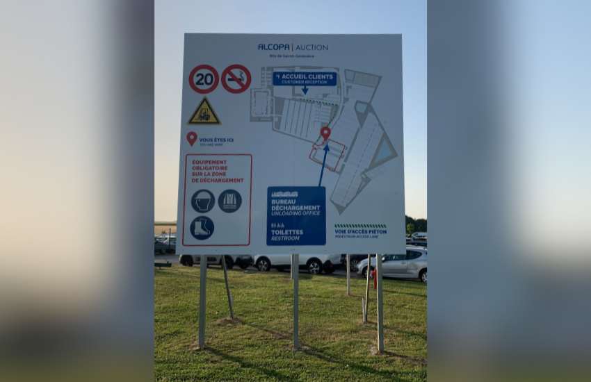 Image d'un panneau directionnel